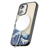 iPhone 16 Pro Max The Great Cat Wave Black Impact Phone Case