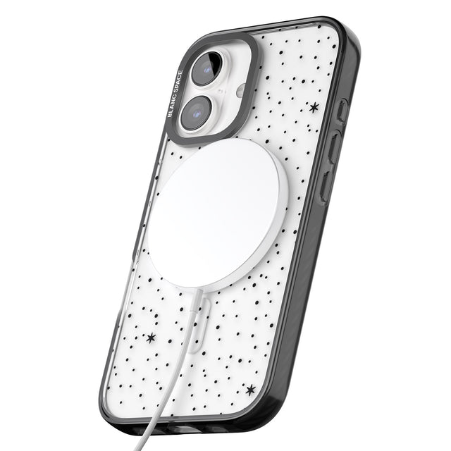 iPhone 16 Pro Max Celestial Starry Sky Black Impact Phone Case