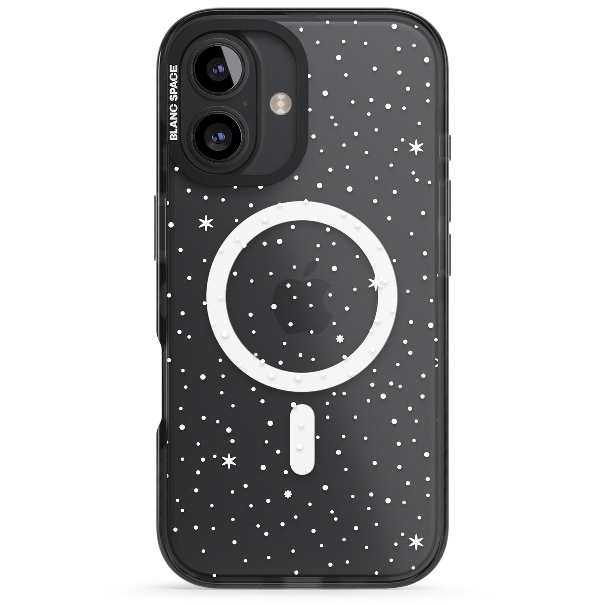 iPhone 16 Pro Max Celestial Starry Sky White Black Impact Phone Case