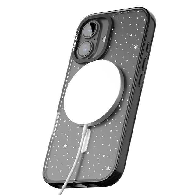 iPhone 16 Pro Max Celestial Starry Sky White Black Impact Phone Case