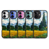 iPhone 16 Pro Max Wheat Field with Cypresses by Vincent Van Gogh Black Impact Phone Case