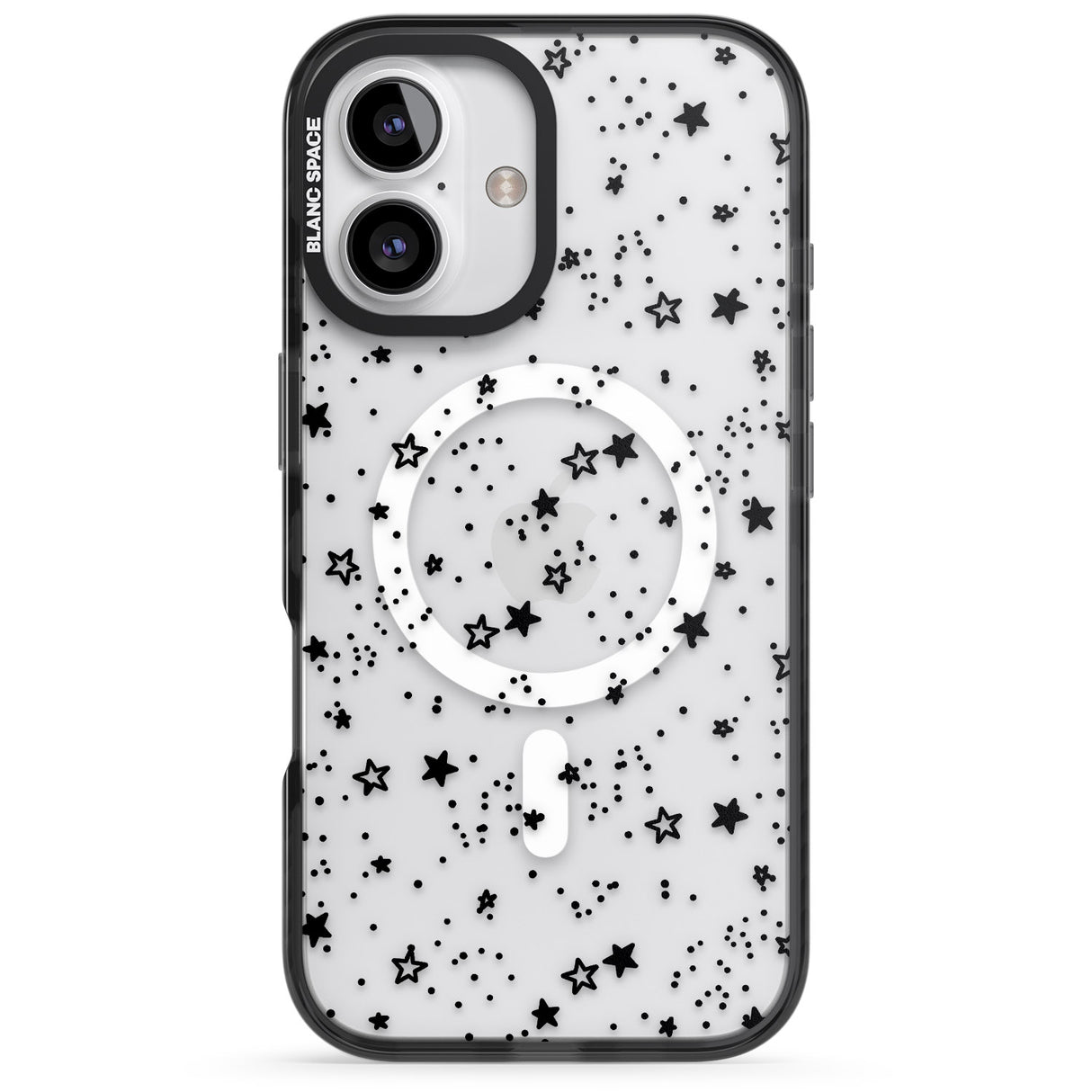 iPhone 16 Pro Max Mixed Stars Black Impact Phone Case