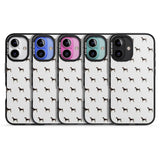 iPhone 16 Pro Max German Shorthaired Pointer Dog Pattern Black Impact Phone Case