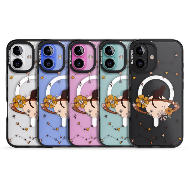 iPhone 16 Pro Max Feline Phenomenon Black Impact Phone Case