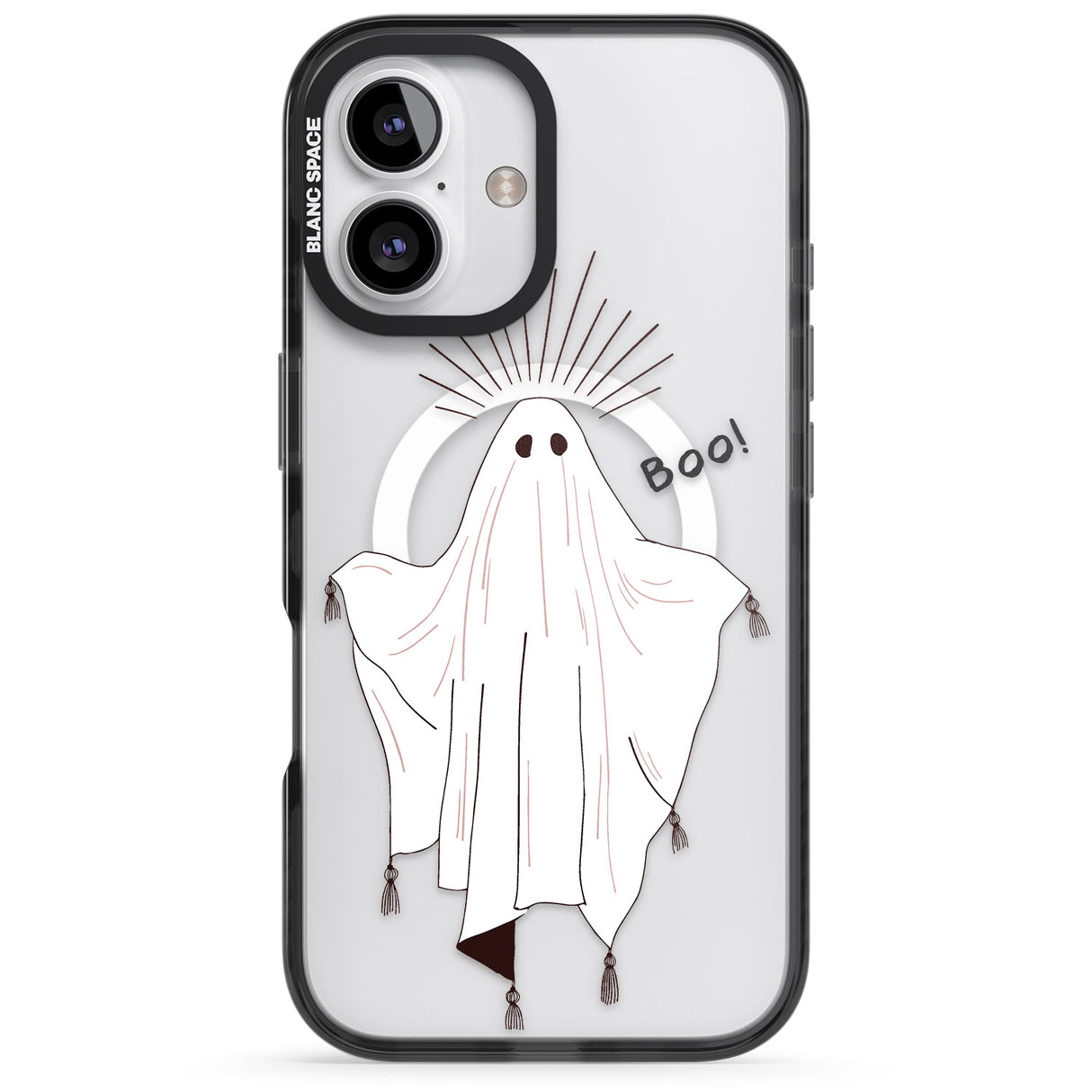 iPhone 16 Pro Max BOO! Black Impact Phone Case