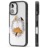 iPhone 16 Pro Max Pumpkin Patch Black Impact Phone Case