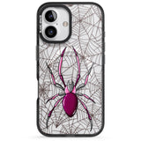 iPhone 16 Pro Max Arachnophobia Black Impact Phone Case