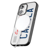 iPhone 16 Pro Max California License Plate Black Impact Phone Case