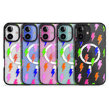 iPhone 16 Pro Max Rainbow Pop Lightning Black Impact Phone Case