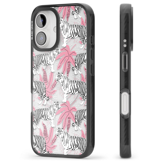 iPhone 16 Pro Max Tigers Within Black Impact Phone Case