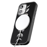 iPhone 16 Pro Max Phases Of The Moon Black Impact Phone Case