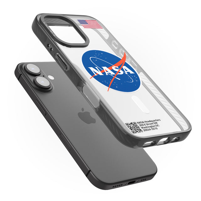 iPhone 16 Pro Max NASA Meatball Black Impact Phone Case