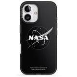 iPhone 16 Pro Max Dark NASA Meatball Black Impact Phone Case