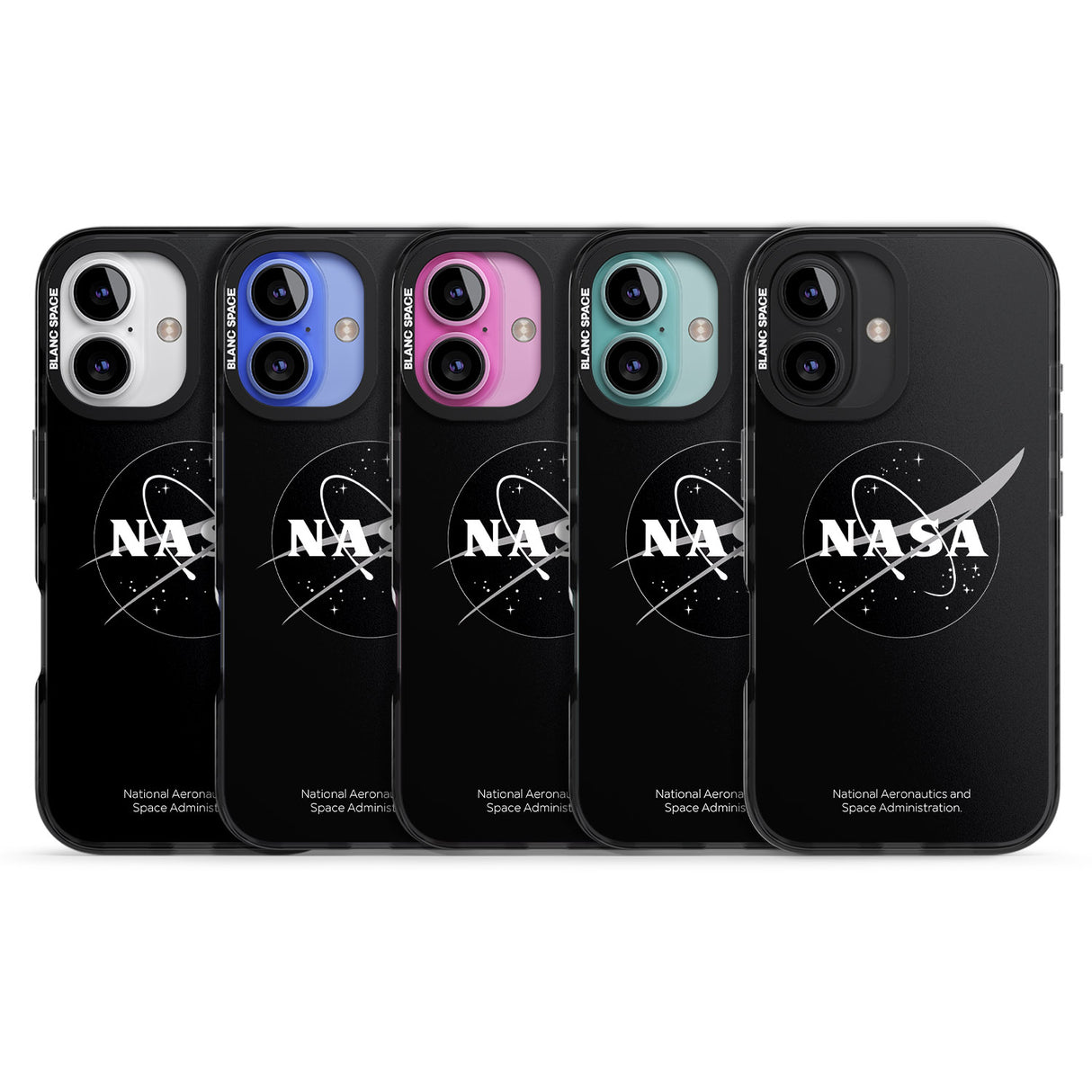 iPhone 16 Pro Max Dark NASA Meatball Black Impact Phone Case