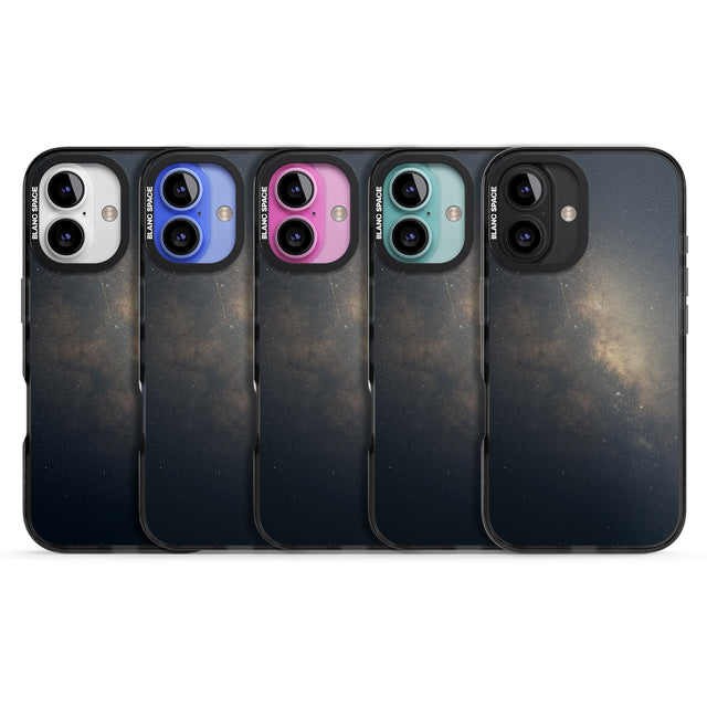 iPhone 16 Pro Max Night Sky Photograph Black Impact Phone Case