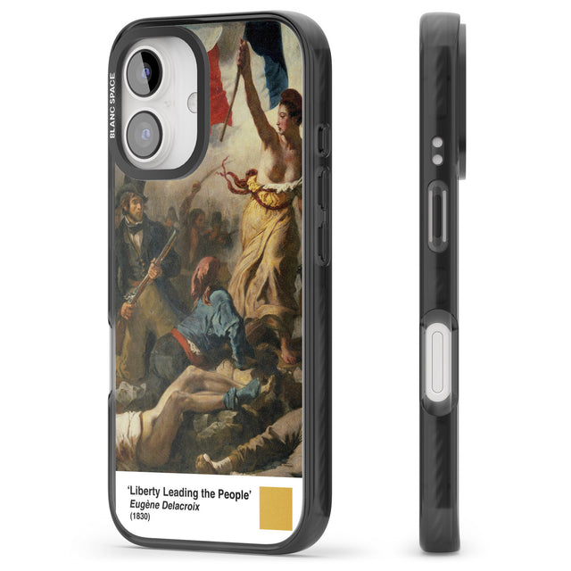 iPhone 16 Pro Max Liberty Leading the People Black Impact Phone Case