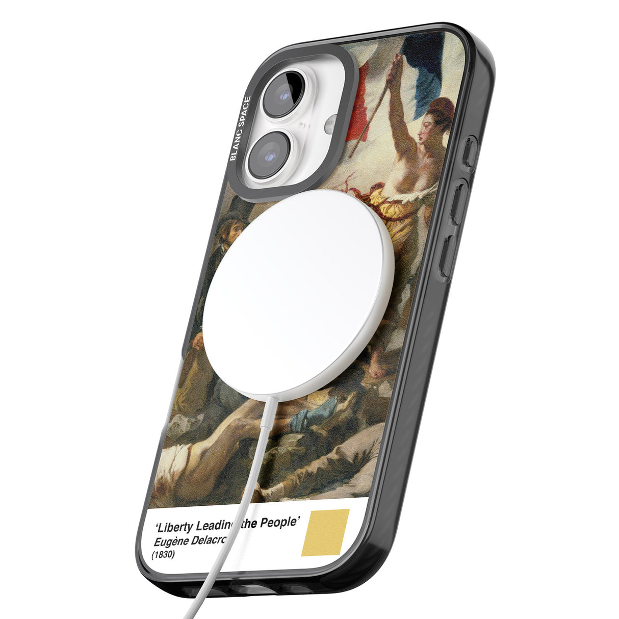 iPhone 16 Pro Max Liberty Leading the People Black Impact Phone Case