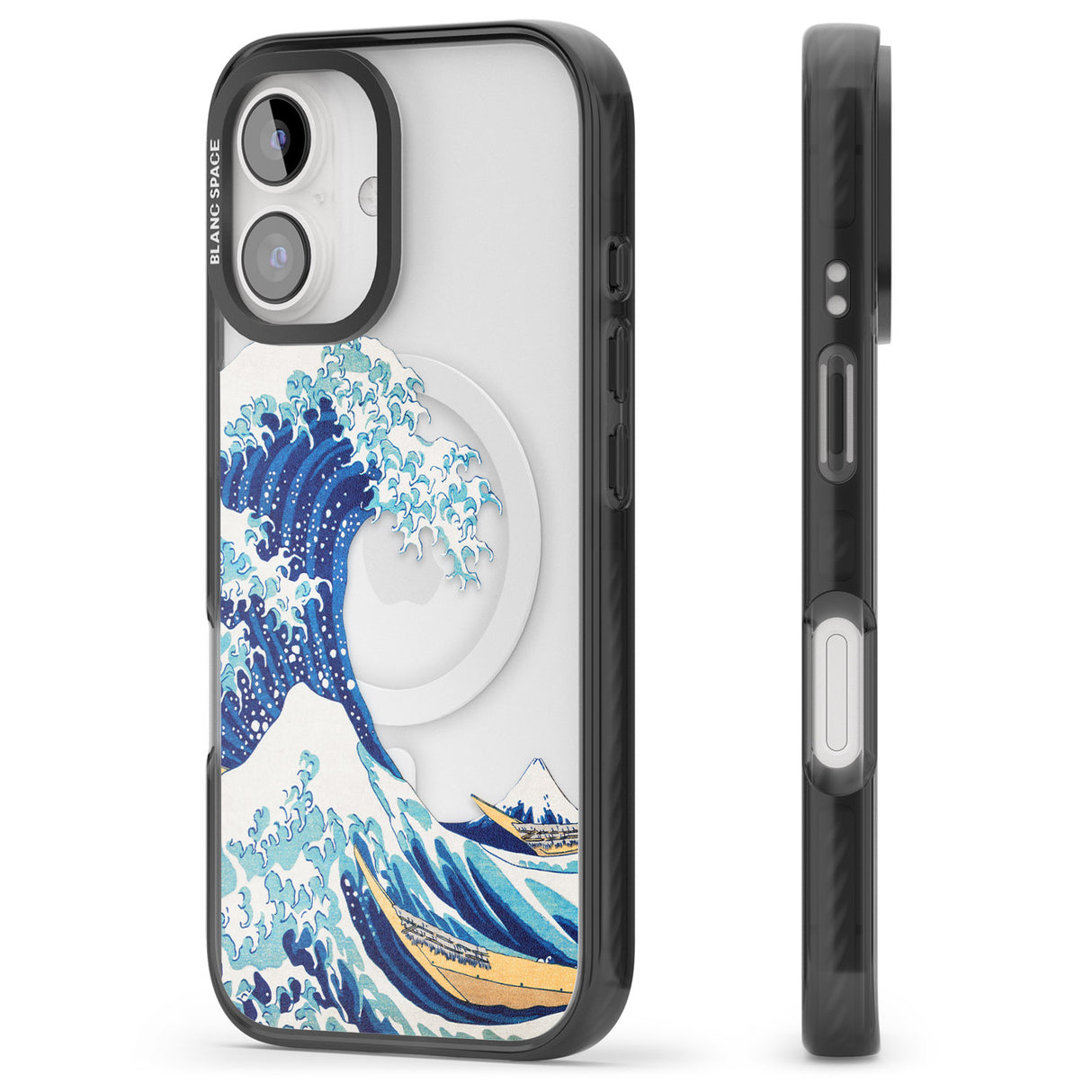 iPhone 16 Pro Max The Great Wave of Kanagawa Black Impact Phone Case