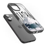 iPhone 16 Pro Max Mount Fuji Cutout Black Impact Phone Case