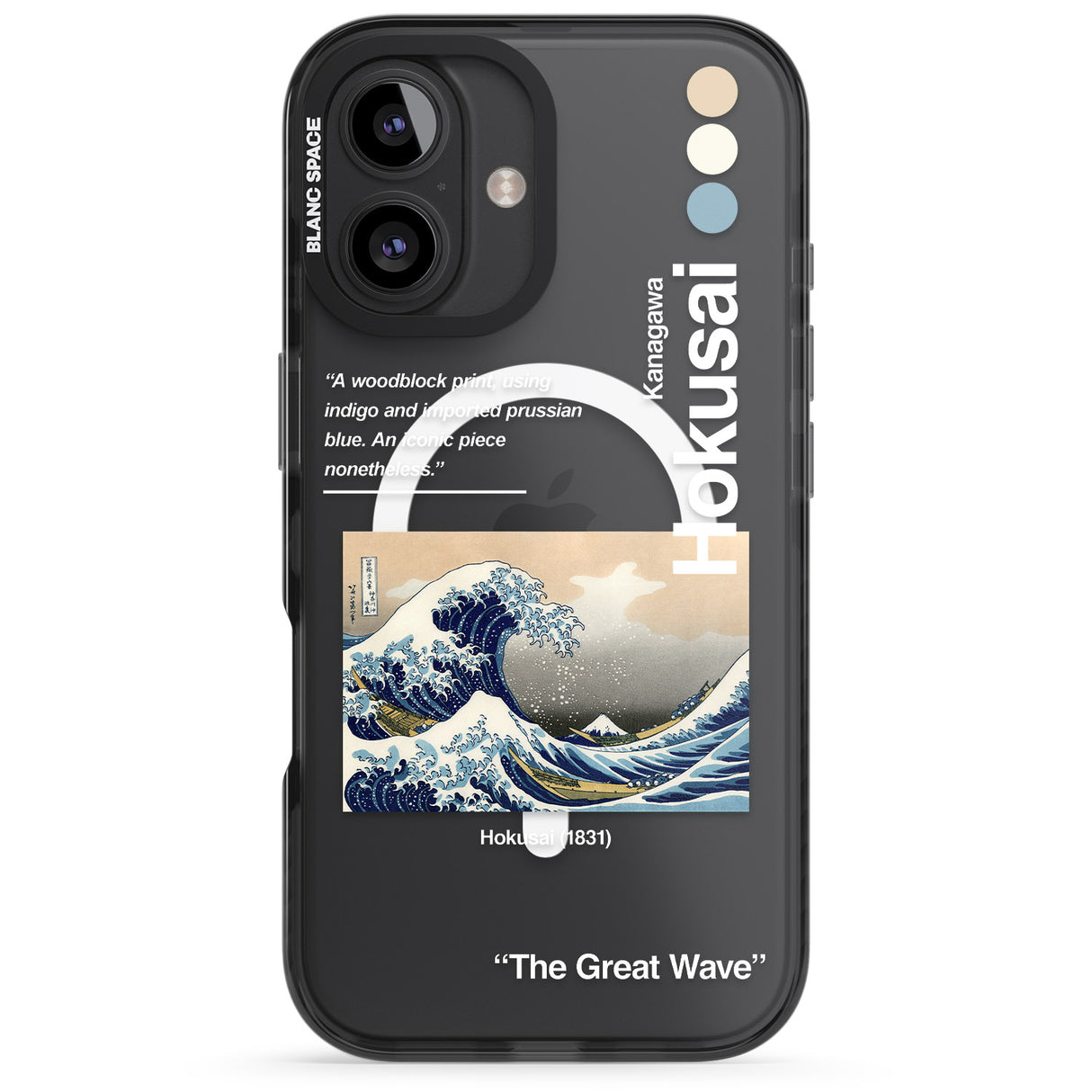 iPhone 16 Pro Max The Great Wave Black Impact Phone Case