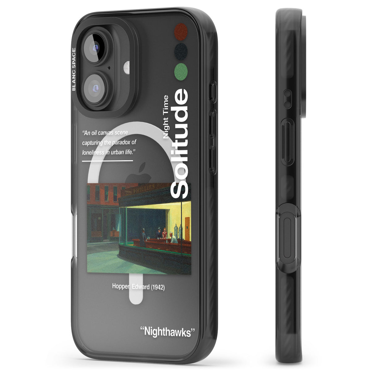 iPhone 16 Pro Max Nighthawks Black Impact Phone Case