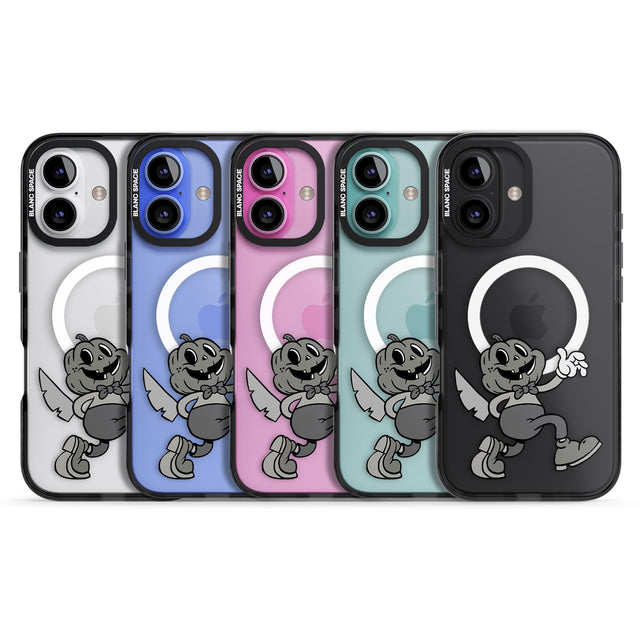 iPhone 16 Pro Max Jack o' slasher Black Impact Phone Case