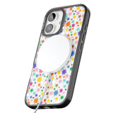 iPhone 16 Pro Max Rainbow Starburst Black Impact Phone Case