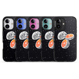 iPhone 16 Pro Max Blood Orange Moon Black Impact Phone Case