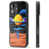 iPhone 16 Pro Max World On Helium Black Impact Phone Case