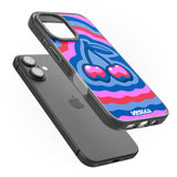 iPhone 16 Pro Max Cherry Rainbow Black Impact Phone Case