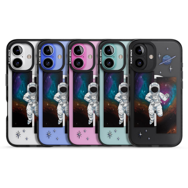 iPhone 16 Pro Max Escape The Nebula Black Impact Phone Case