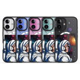 iPhone 16 Pro Max Cosmic Ambition Black Impact Phone Case