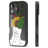 iPhone 16 Pro Max Let The Mind Flourish Black Impact Phone Case