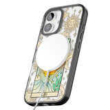 iPhone 16 Pro Max Celestial Zodiac - Leo Clear Impact Phone Case + Magsafe