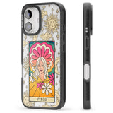 iPhone 16 Pro Max Celestial Zodiac - Virgo Black Impact Phone Case + Magsafe