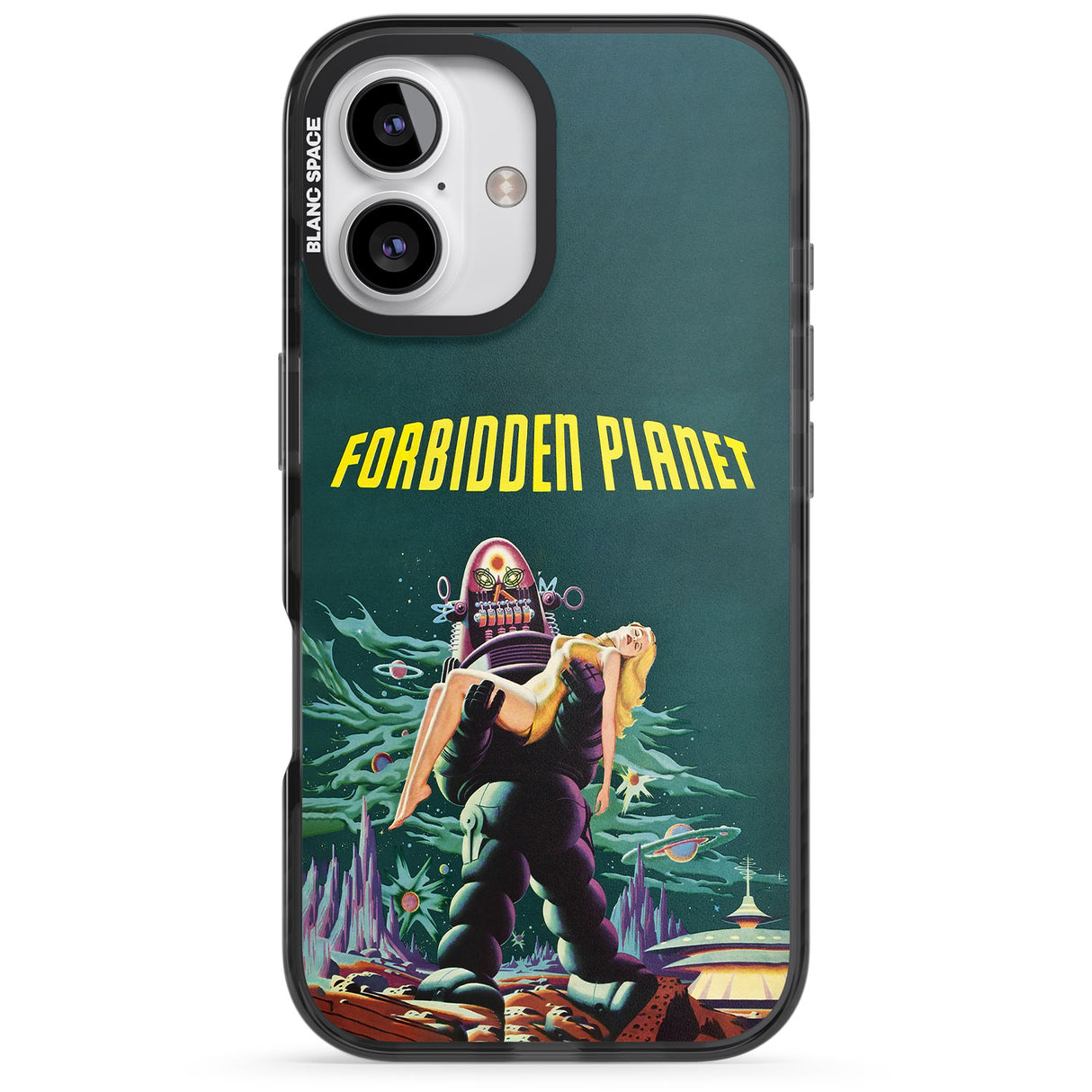 iPhone 16 Pro Max Forbidden Planet Poster Black Impact Phone Case