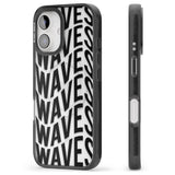 iPhone 16 Pro Max WAVES Clear Impact Phone Case + Magsafe