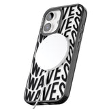 iPhone 16 Pro Max WAVES Clear Impact Phone Case + Magsafe