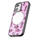 iPhone 16 Pro Max Cow-Girl Pattern Black Impact Phone Case