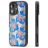 iPhone 16 Pro Max Bengal Blues Black Impact Phone Case