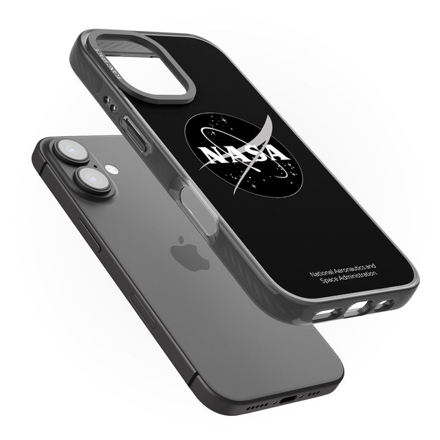 iPhone 16 Pro Max Dark NASA Meatball Black Impact Phone Case