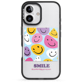 iPhone 16 Pro Max A Smile Black Impact Phone Case