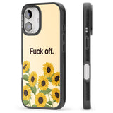 iPhone 16 Pro Max F*ck off Black Impact Phone Case