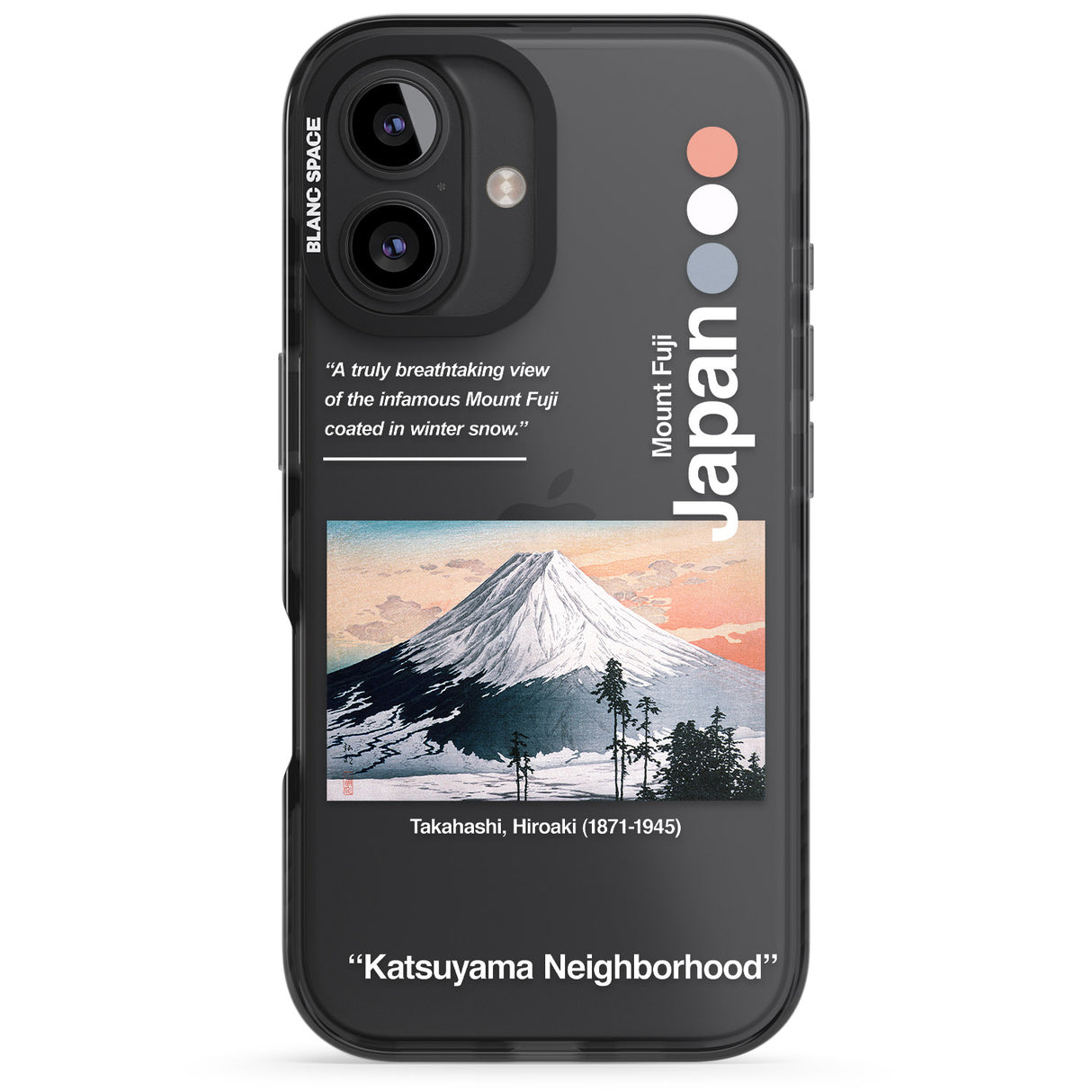 iPhone 16 Pro Max Katsuyama Neighborhood Black Impact Phone Case