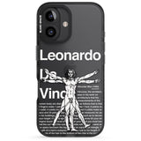 iPhone 16 Pro Max Vitruvian Man Black Impact Phone Case