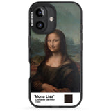 iPhone 16 Pro Max Mona Lisa Black Impact Phone Case