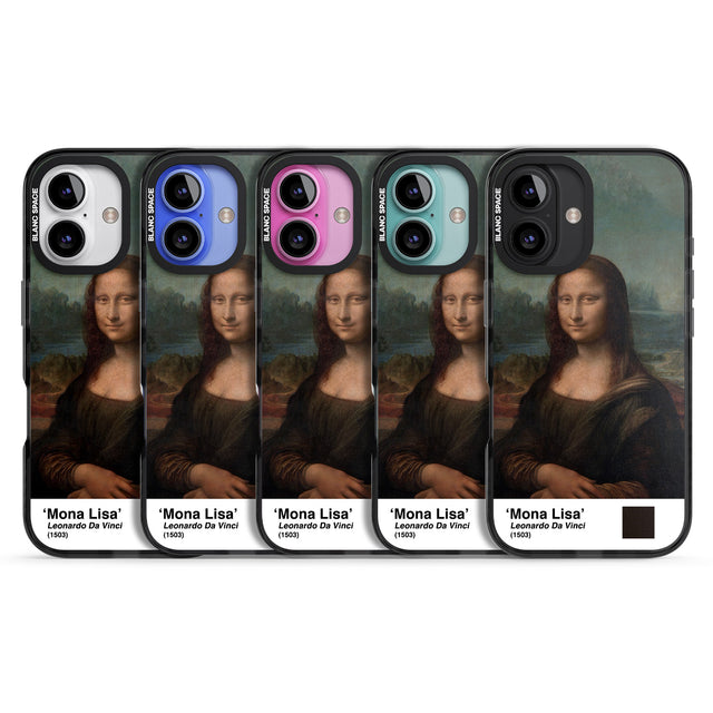 iPhone 16 Pro Max Mona Lisa Black Impact Phone Case