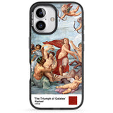 iPhone 16 Pro Max The Triumph of Galatea Black Impact Phone Case