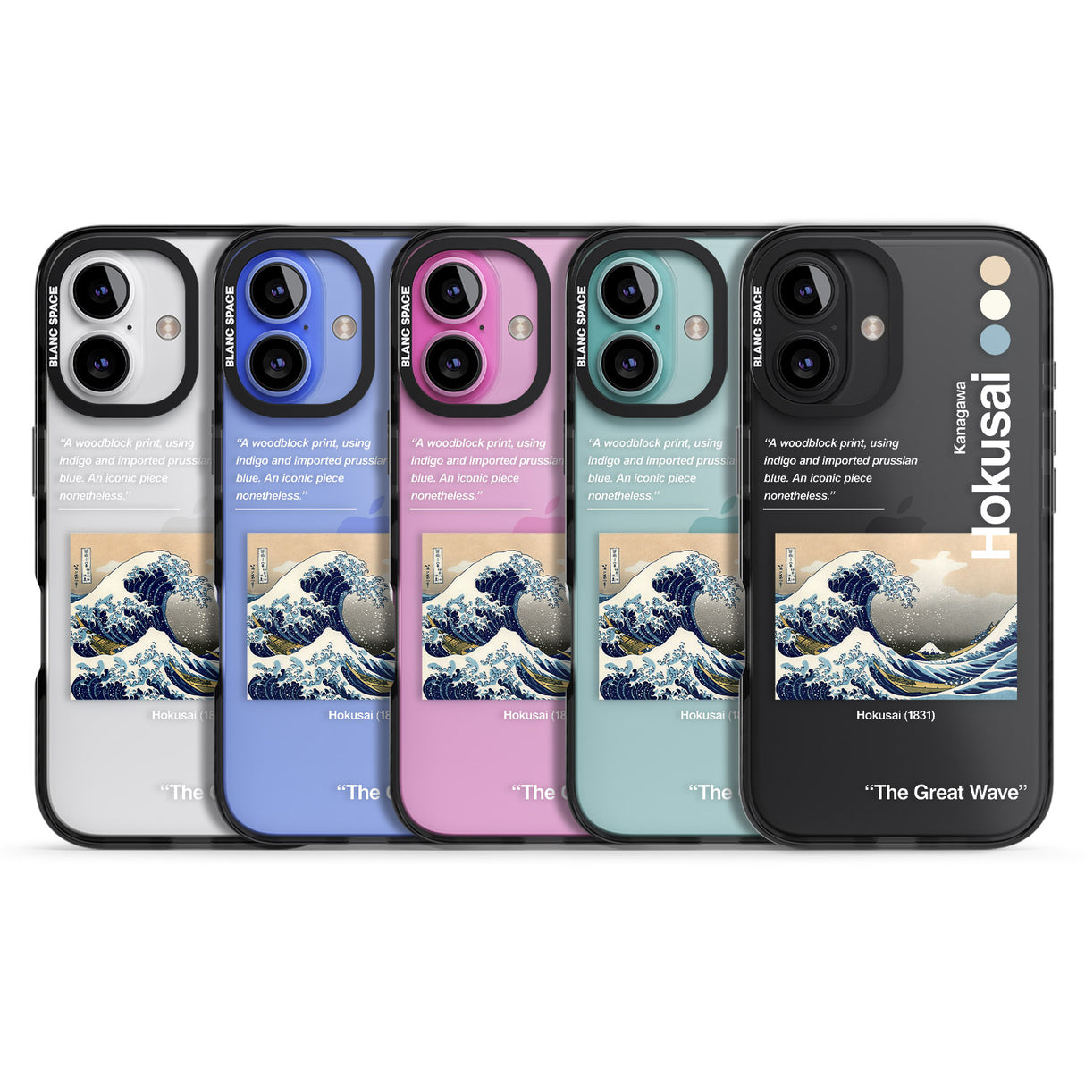 iPhone 16 Pro Max The Great Wave Black Impact Phone Case