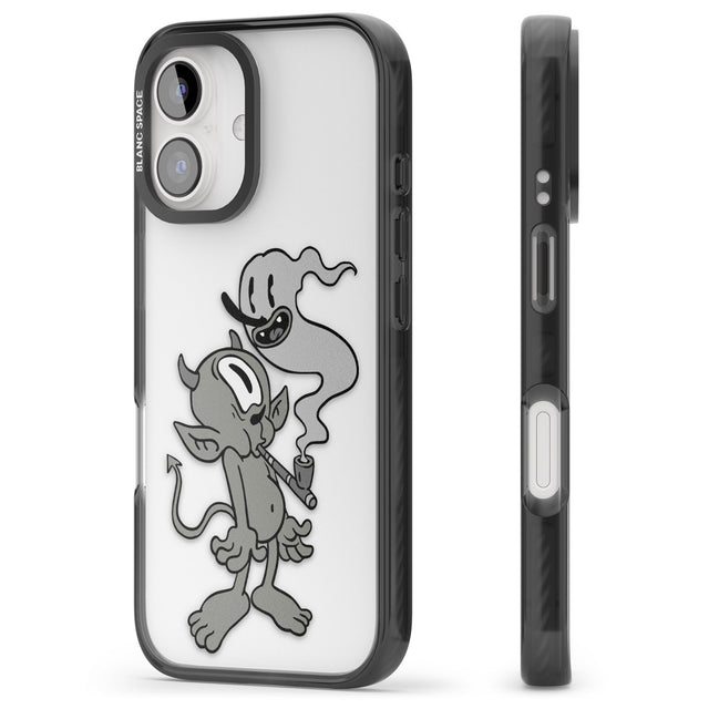 iPhone 16 Pro Max Pipe Goblin Black Impact Phone Case